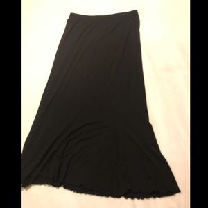 Skirtology black maxi skirt